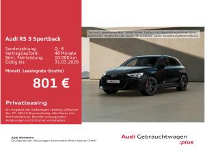 Audi RS3 RS 3 Sportback 2.5 TFSI quattro Pano Navi Kamera uvm