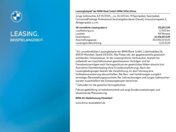 BMW 330 d xDrive Touring M Sport LiveCockpitProf LED