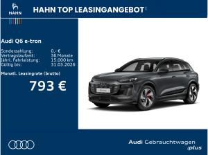 Audi Q6 e-tron quattro S-line 360° Navi Matrix