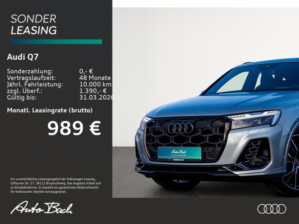 Audi Q7 S line 55 TFSI quattro AIR Allradenkung HUD PANO B&O AHK