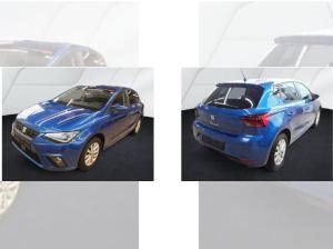 Seat Ibiza 1.0 TSI 2x Verfügbar (1x schwarz/1xblau) LED NAV KAMERA SHZ EPH DAB APP-CON. ALLSEASON
