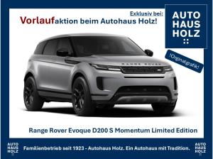 Land Rover Range Rover Evoque Sondermodell Momentum S -  19ZOLL SCHWARZ - 360 GRAD KAMERA - KOMFORTPAKET - SHZ - FAHRPAKET
