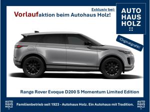 Land Rover Range Rover Evoque Sondermodell Momentum S -  19ZOLL SCHWARZ - 360 GRAD KAMERA - KOMFORTPAKET - SHZ - FAHRPAKET