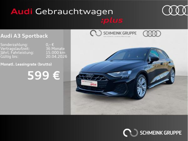 Audi A3 Sportback S line 35 TDI LED NAVI KAMERA SHZ