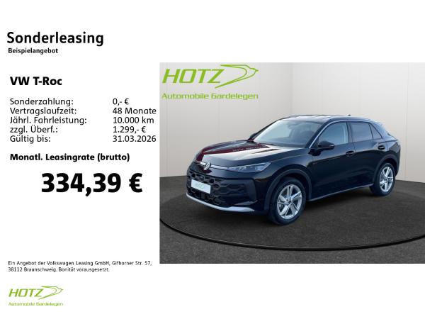 Volkswagen T-Roc 1.5 eTSI DSG Style AHK inkl. Winterräder