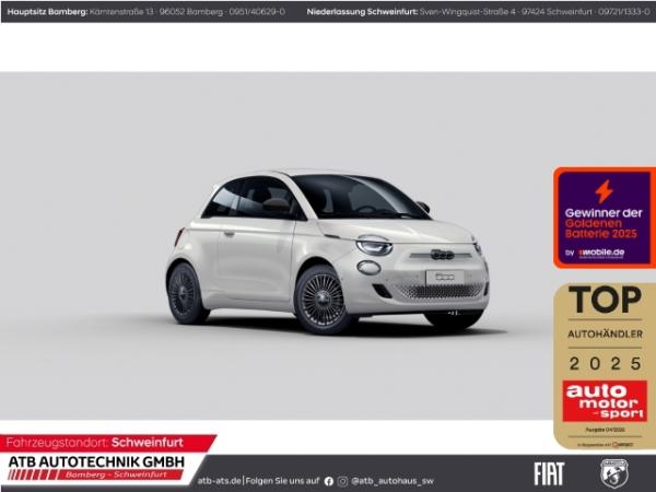 Fiat 500e 42kWh ICON + Komfortpaket Apple CarPlay Klimaautom