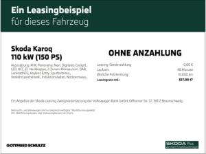 Skoda Karoq Tour TSI DSG AHK Panorama-Schiebedach elektrisch nfotainment-Paket Amundsen