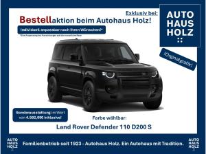 Land Rover Defender MY26 NEUWAGENAKTION 110er! 19ZOLL SCHWARZ - SCHWARZ PAKET - 360 KAMERA - SHZ - FAHRPAKET