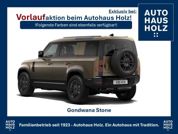 Land Rover Defender MY26 NEUWAGENAKTION 110er! 19ZOLL SCHWARZ - SCHWARZ PAKET - 360 KAMERA - SHZ - FAHRPAKET