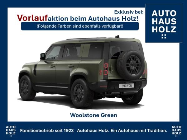 Land Rover Defender MY26 NEUWAGENAKTION 110er! 19ZOLL SCHWARZ - SCHWARZ PAKET - 360 KAMERA - SHZ - FAHRPAKET