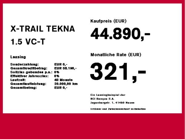 Nissan X-Trail X-TRAIL TEKNA 1.5 VC-T e-POWER e-4ORCE ACC+LED