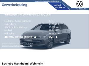 Volkswagen Golf Variant Style 2.0 TDI DSG Klima AHK LED DAB