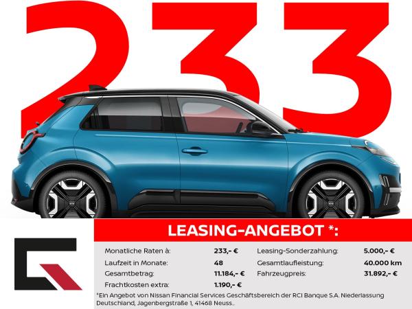 Nissan Micra 52kWh EVOLVE Winter /Harman-Kardon/ParkAssist/LED/Carplay Nissan Micra 52kWh EVOLVE Winter /Harman-Kardon/ParkAssist/LED/Carplay