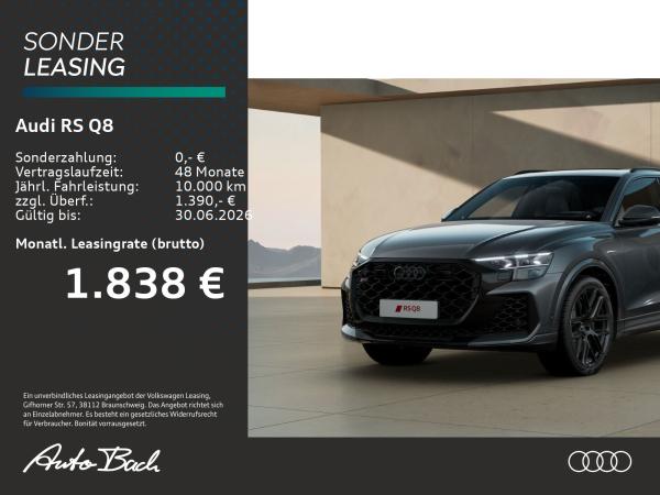 Audi RS Q8 perform. 640PS Fahrwerkspaket / B&O Advanced /305km/h /Pano/ UPE 199T€