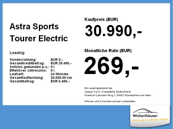 Opel Astra Sports Tourer Electric Edition