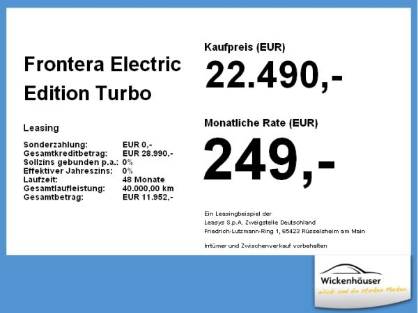 Opel Frontera Electric Edition