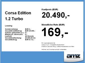 Opel Corsa Edition 1.2 Turbo **Gewerbehammer**