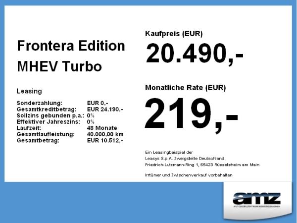 Opel Frontera Edition MHEV