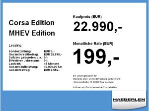 Opel Corsa Edition MHEV **Gewerbehammer**