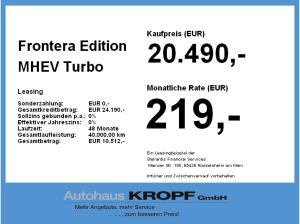 Opel Frontera Edition MHEV