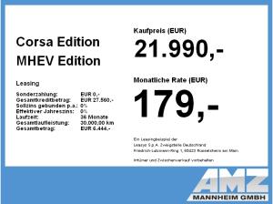 Opel Corsa Edition MHEV **Gewerbehammer**