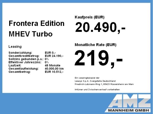 Opel Frontera Edition MHEV