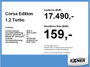 Opel Corsa Edition 1.2 Turbo
