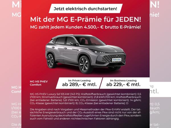 MG HS PHEV Comfort *LED*Memory*NAVI*Klima*