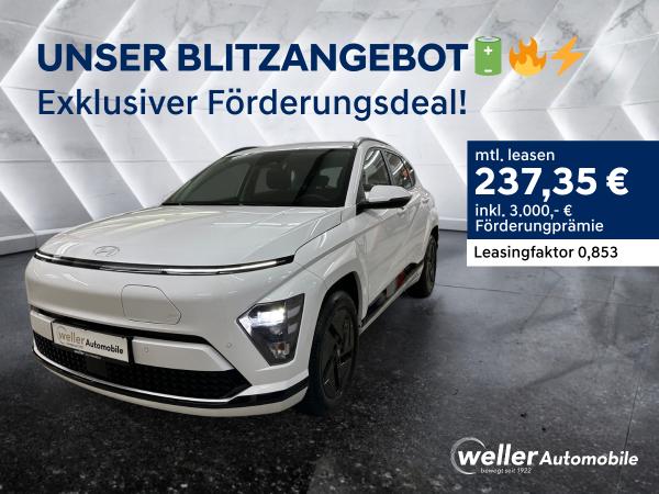 Hyundai KONA Elektro 🔋E-Förderung-Weller-DEAL❗️Angebot mit 3.000€ Förderungsanzahlung kalkuliert❗️🔋