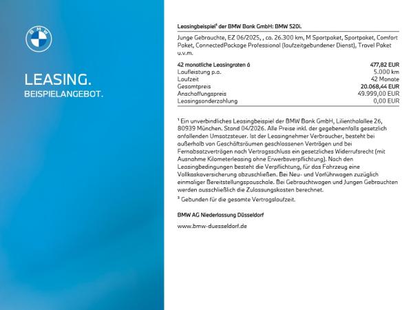 BMW 520 i Touring M Sport Standheizung AHK Harman/K