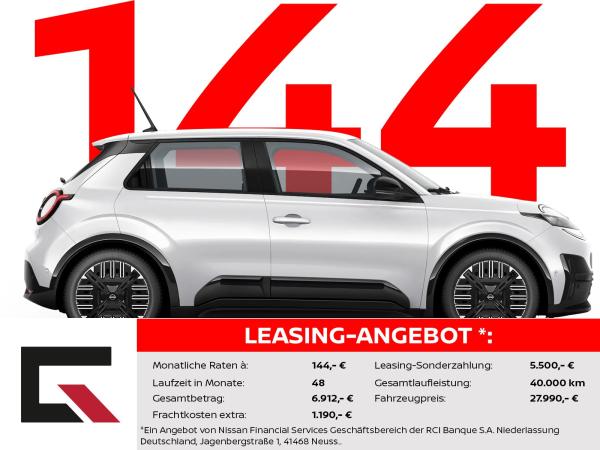 Nissan Micra 40kWh ENGAGE DriverAssist/Carplay/LED/PDC