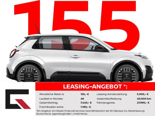 Nissan Micra 40kWh ENGAGE DriverAssist/Carplay/LED/PDC