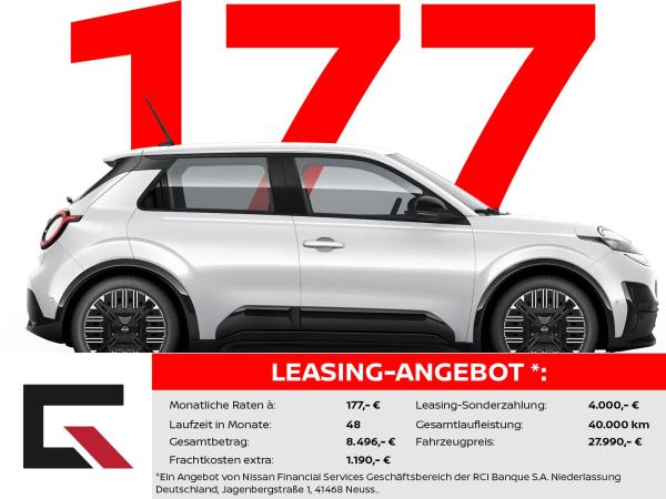 Nissan Micra 40kWh ENGAGE DriverAssist/Carplay/LED/PDC