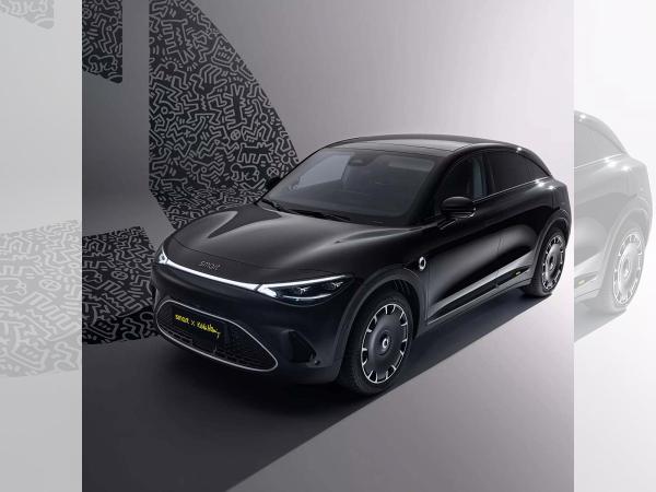 smart #3 Premium ⚡inkl. 6.000€ E-Prämie Anzahlung¹❗️(Keith Haring Design/Wärmepumpe/Pano/Headup/LED+/360)