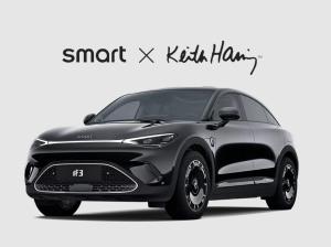smart #3 Premium ⚡inkl. 6.000€ E-Prämie Anzahlung¹❗️(Keith Haring Design/Wärmepumpe/Pano/Headup/LED+/360)