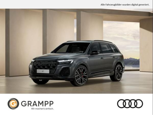 Audi Q7 50 TDI quattro  S line business + B&O + 22 ZOLL + AHK + HUD + MATRIX  + ACC + CARBON