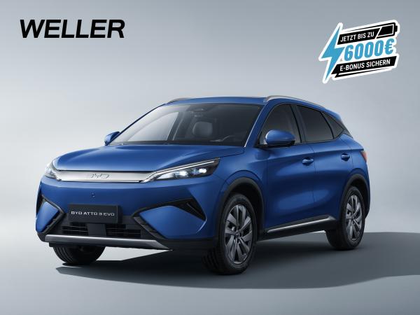 BYD ATTO 3 EVO Design 74,8 kWh Batterie❗Neues Modell❗| 360 Kamera I Lenkradheizung I Google Assistant I Sitzhei