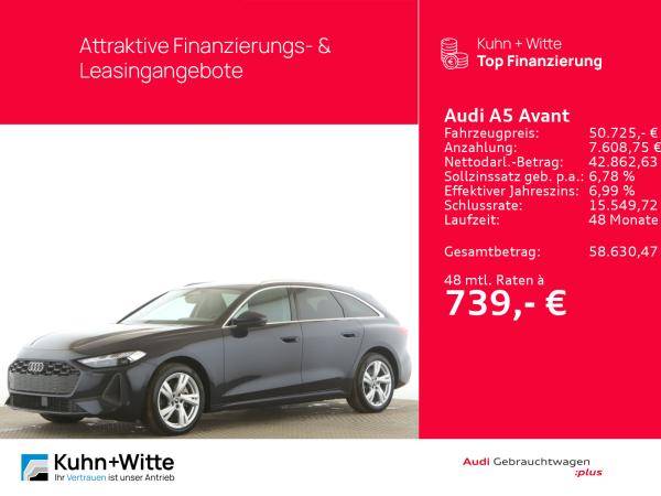 Audi A5 Avant 2.0 TFSI quattro AHK+Matrix+RFK+MMI-Plus