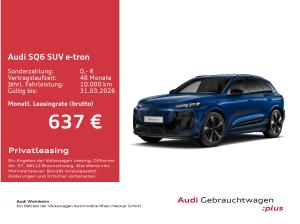 Audi SQ6 e-tron S-Sitze AHK Matrix UPE 114.890 € UVM