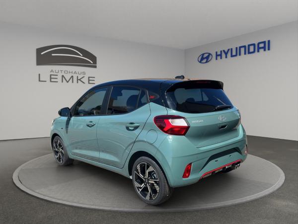 Hyundai i10 1.0 T-GDI N LINE + NAVI + DACHLACKIERUNG - SITZHZG.-PDC UVM