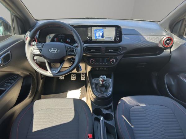 Hyundai i10 1.0 T-GDI N LINE + NAVI + DACHLACKIERUNG - SITZHZG.-PDC UVM