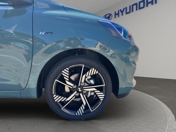 Hyundai i10 1.0 T-GDI N LINE + NAVI + DACHLACKIERUNG - SITZHZG.-PDC UVM