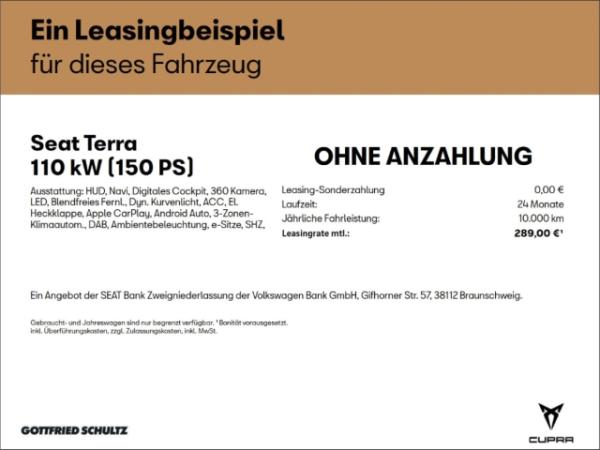 Cupra Terramar eTSI DSG NAVI SITZHEIZUNG EINPARKHILFE LED