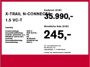 Nissan X-Trail X-TRAIL N-CONNECTA 1.5 VC-T MHEV 4x2 WKR inkl.