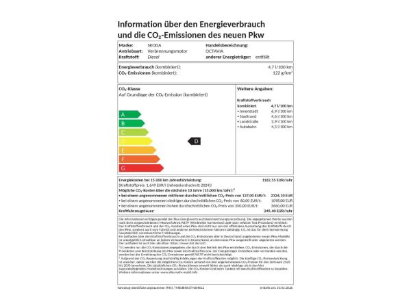 Skoda Octavia Combi 2.0 TDI DSG Balance SOFORT VERFÜGBAR! ACC AHK AUT LM