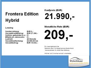 Opel Frontera Edition Hybrid