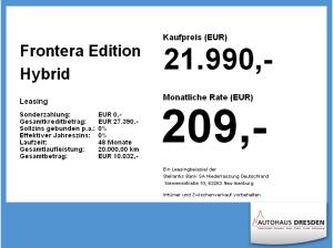 Opel Frontera Edition Hybrid