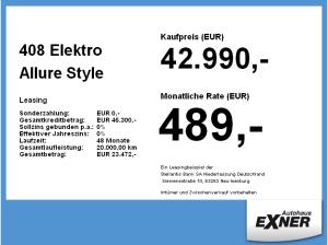 Peugeot 408 Elektro Allure