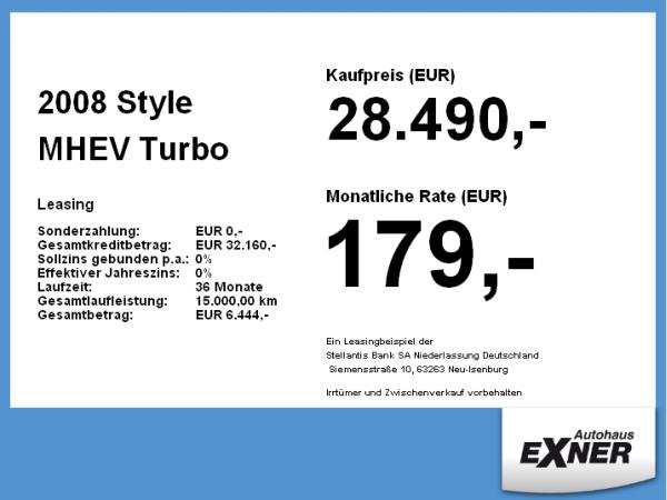 Peugeot 2008 Style MHEV