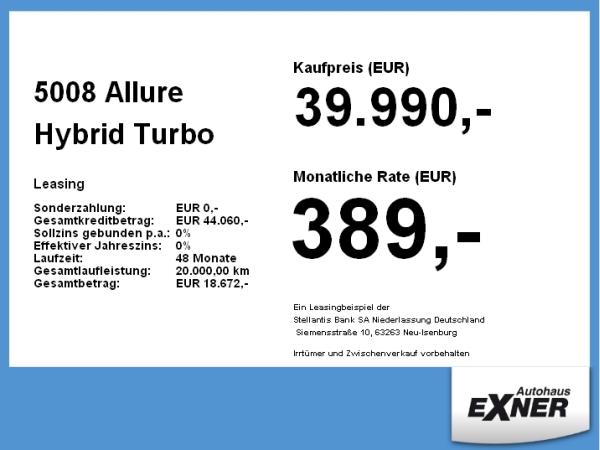 Peugeot 5008 Allure Hybrid